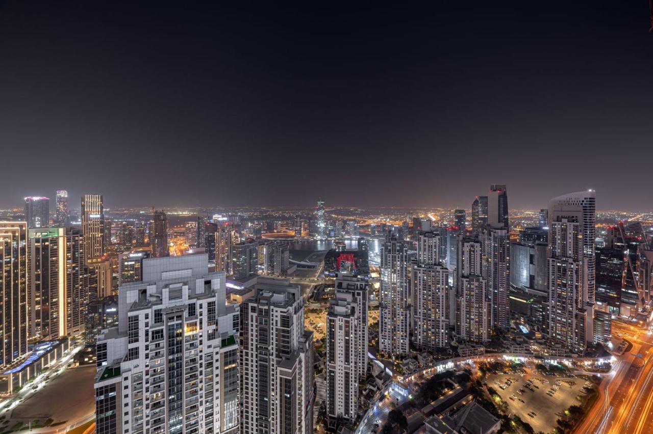 Paramount Midtown Deluxe 1 Bedroom Apartment With Full Burj-Khalifa View Dubai Exterior foto