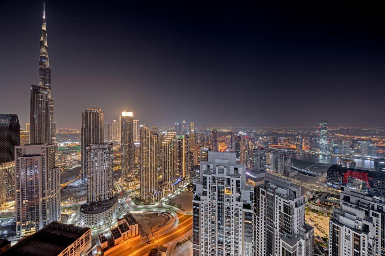 Paramount Midtown Deluxe 1 Bedroom Apartment With Full Burj-Khalifa View Dubai Exterior foto