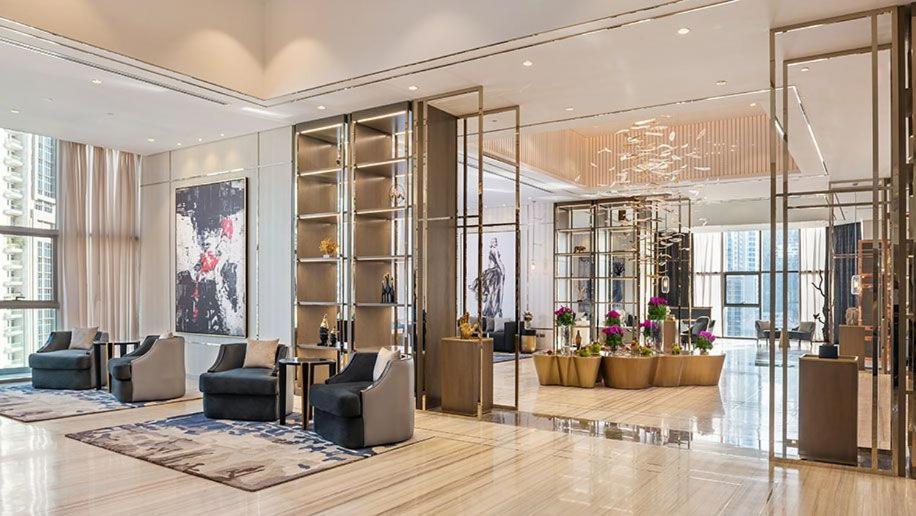 Paramount Midtown Deluxe 1 Bedroom Apartment With Full Burj-Khalifa View Dubai Exterior foto